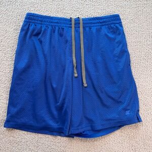 Starter Mesh Basketball Shorts Mens Large Royal Blue 36–38 Waist Classic Gym Y2K